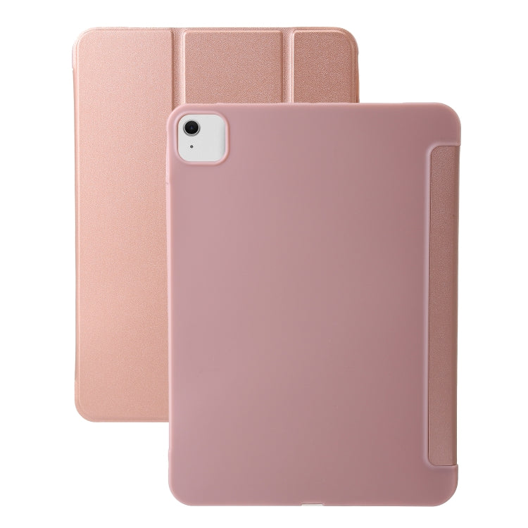 Three-fold Holder Flip Tablet Leather Case, For iPad Air 11 2025 / 2024, For iPad Air 13 2025 / 2...