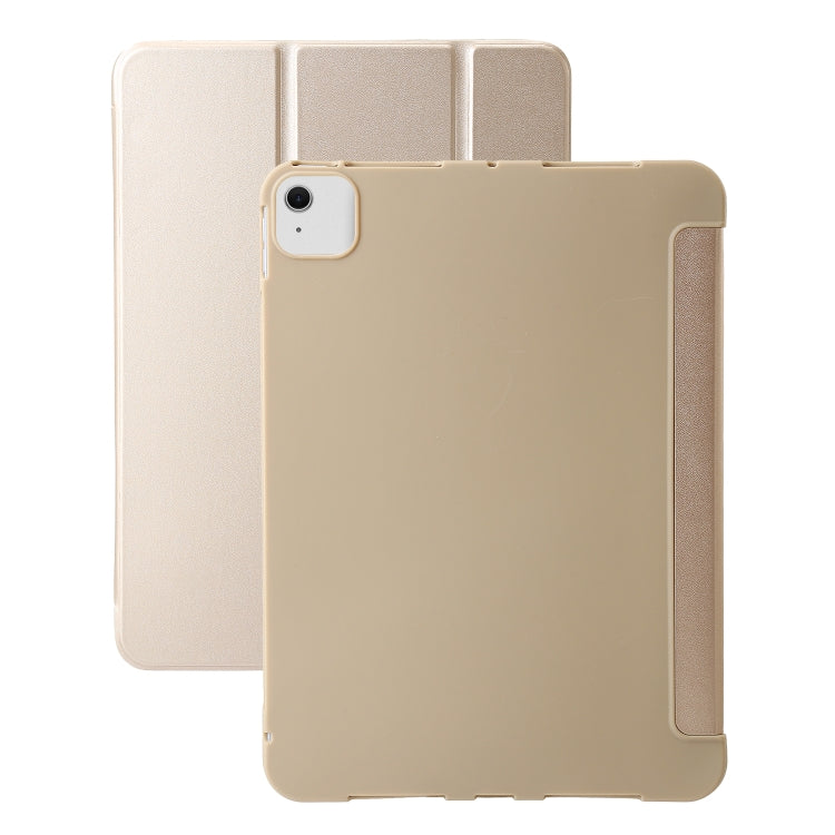 Three-fold Holder Flip Tablet Leather Case, For iPad Air 11 2025 / 2024, For iPad Air 13 2025 / 2...
