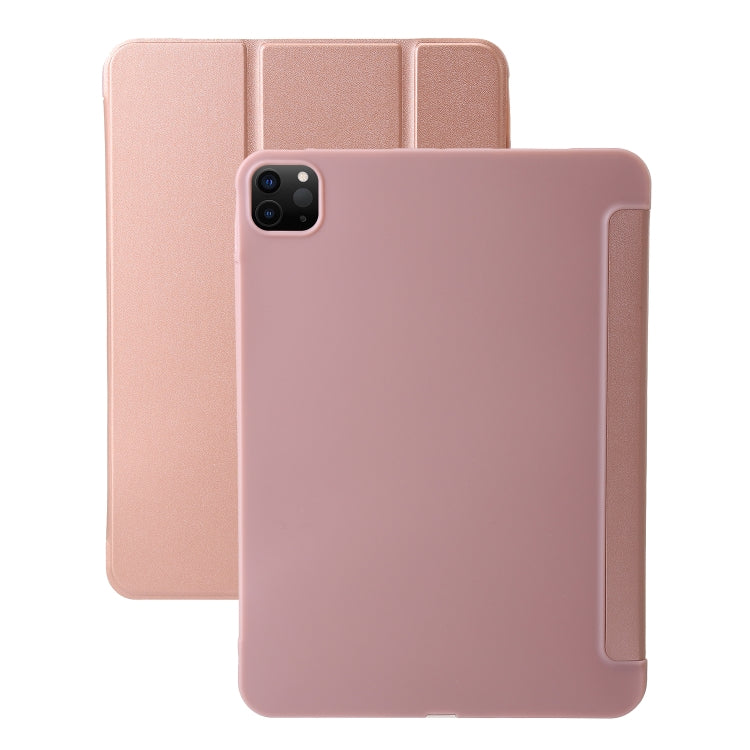 Three-fold Holder Flip Tablet Leather Case, For iPad Air 11 2025 / 2024, For iPad Air 13 2025 / 2...