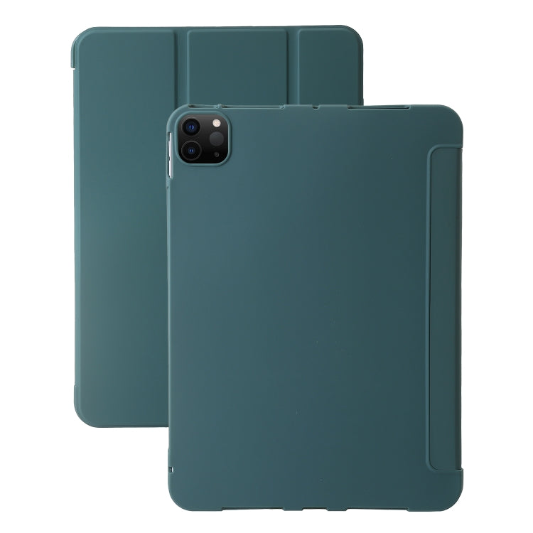 Three-fold Holder Flip Tablet Leather Case, For iPad Air 11 2025 / 2024, For iPad Air 13 2025 / 2...
