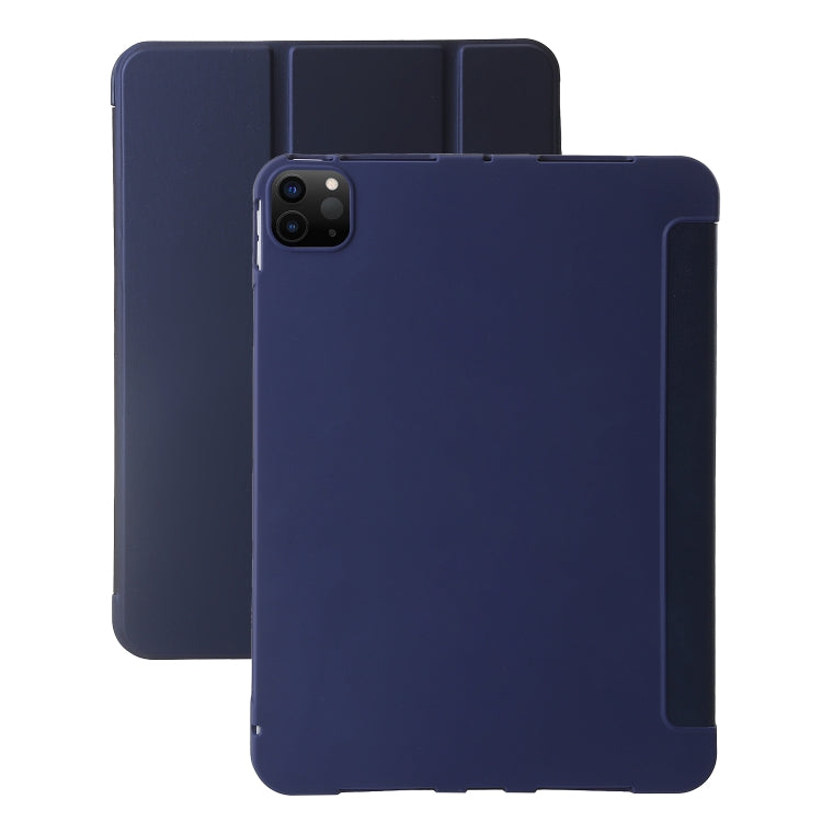 Three-fold Holder Flip Tablet Leather Case, For iPad Air 11 2025 / 2024, For iPad Air 13 2025 / 2...