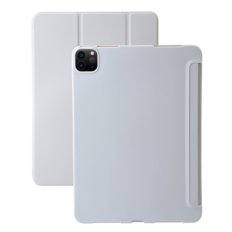 Three-fold Holder Flip Tablet Leather Case, For iPad Air 11 2025 / 2024, For iPad Air 13 2025 / 2...