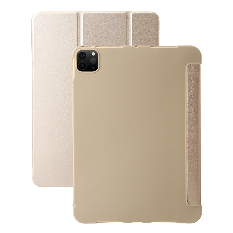 Three-fold Holder Flip Tablet Leather Case, For iPad Air 11 2025 / 2024, For iPad Air 13 2025 / 2...