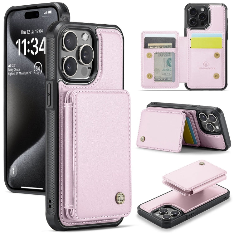 JEEHOOD J05 Business Magnetic Style RFID Leather Phone Case
