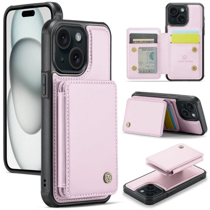 JEEHOOD J05 Business Magnetic Style RFID Leather Phone Case