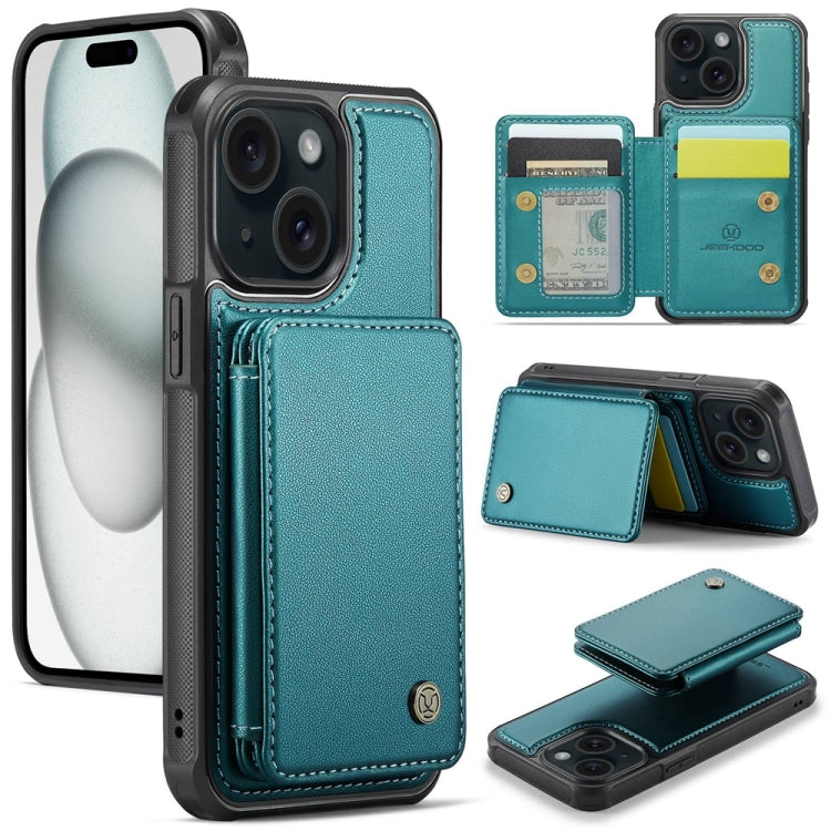 JEEHOOD J05 Business Magnetic Style RFID Leather Phone Case
