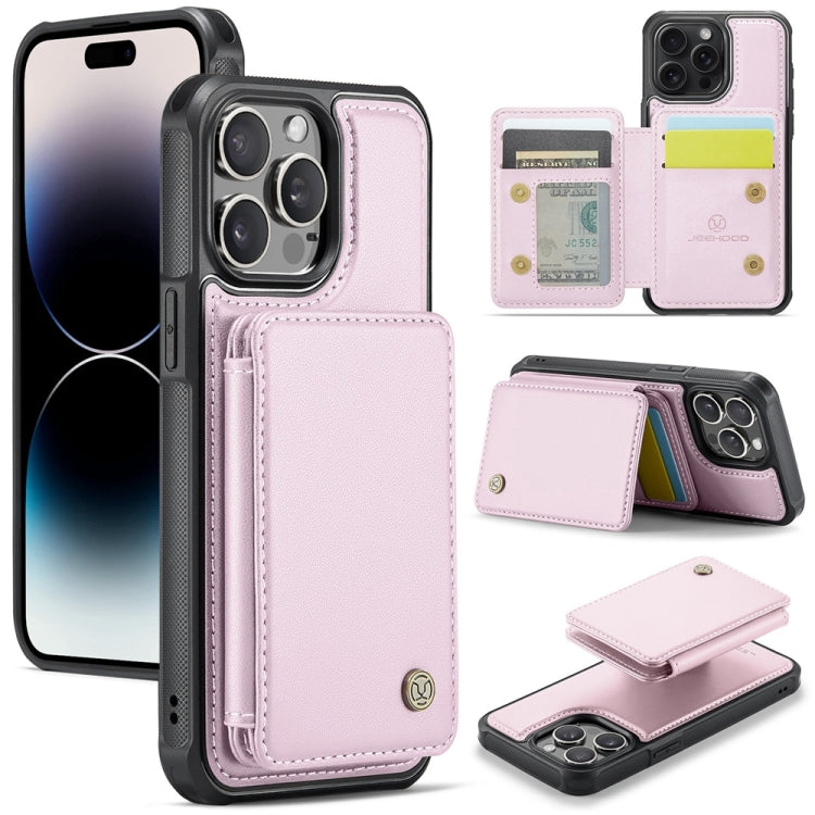 JEEHOOD J05 Business Magnetic Style RFID Leather Phone Case