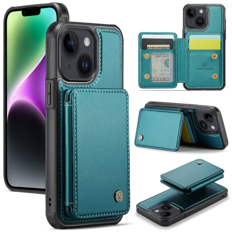 JEEHOOD J05 Business Magnetic Style RFID Leather Phone Case