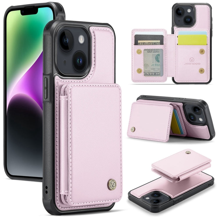 JEEHOOD J05 Business Magnetic Style RFID Leather Phone Case