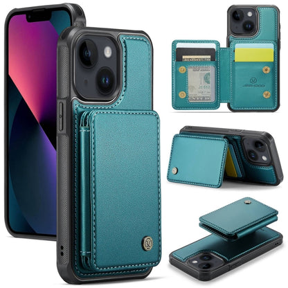 JEEHOOD J05 Business Magnetic Style RFID Leather Phone Case