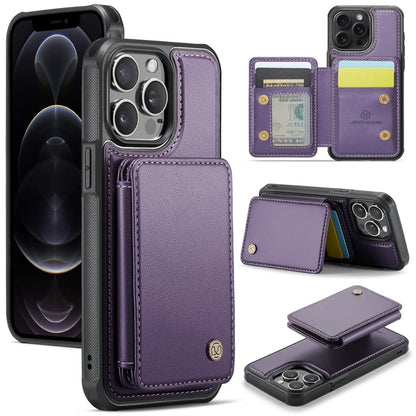 JEEHOOD J05 Business Magnetic Style RFID Leather Phone Case