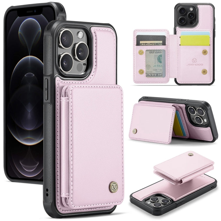 JEEHOOD J05 Business Magnetic Style RFID Leather Phone Case