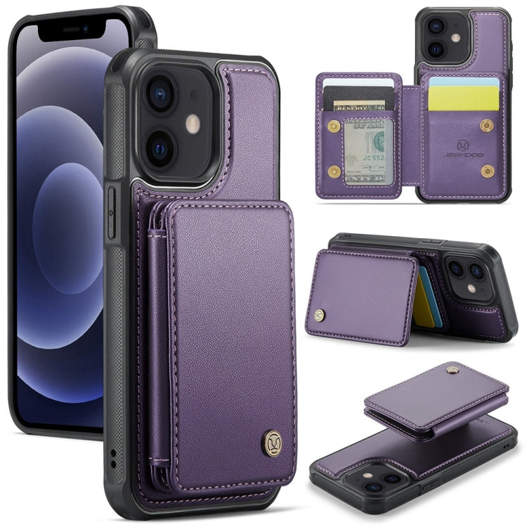 JEEHOOD J05 Business Magnetic Style RFID Leather Phone Case