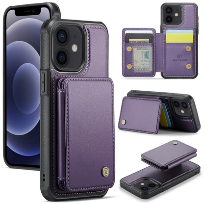 JEEHOOD J05 Business Magnetic Style RFID Leather Phone Case