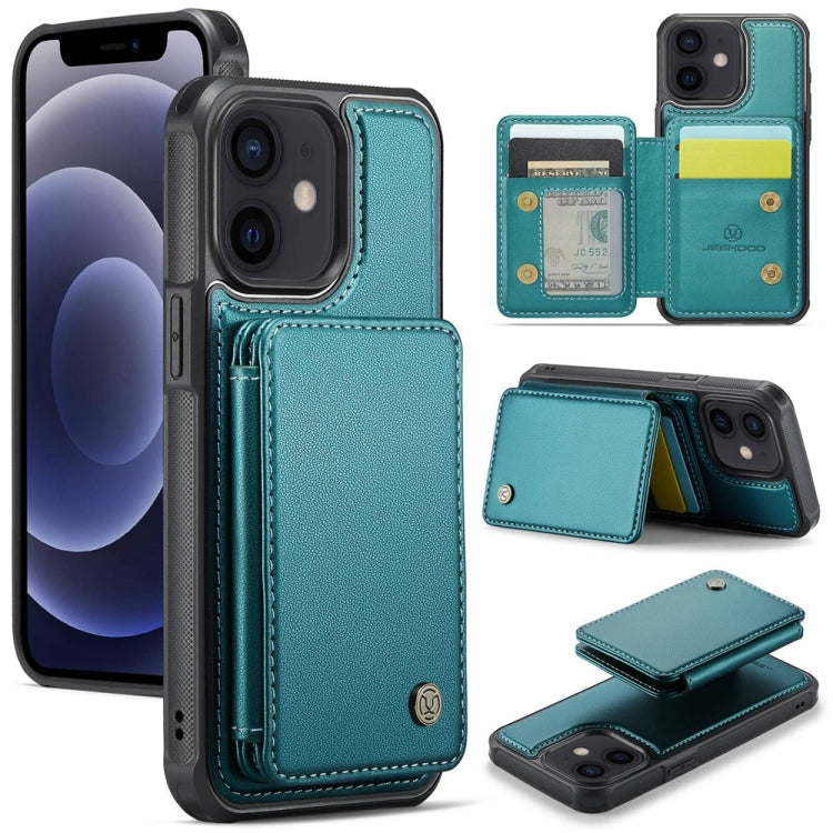 JEEHOOD J05 Business Magnetic Style RFID Leather Phone Case