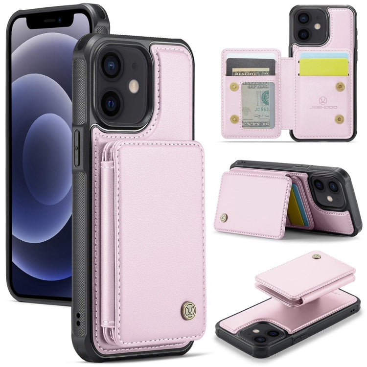 JEEHOOD J05 Business Magnetic Style RFID Leather Phone Case