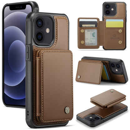 JEEHOOD J05 Business Magnetic Style RFID Leather Phone Case