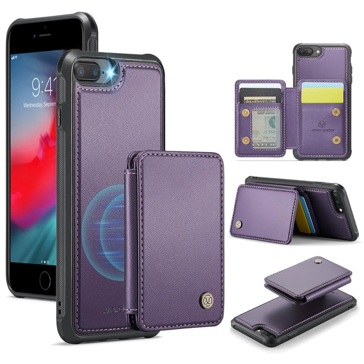 JEEHOOD J05 Business Magnetic Style RFID Leather Phone Case