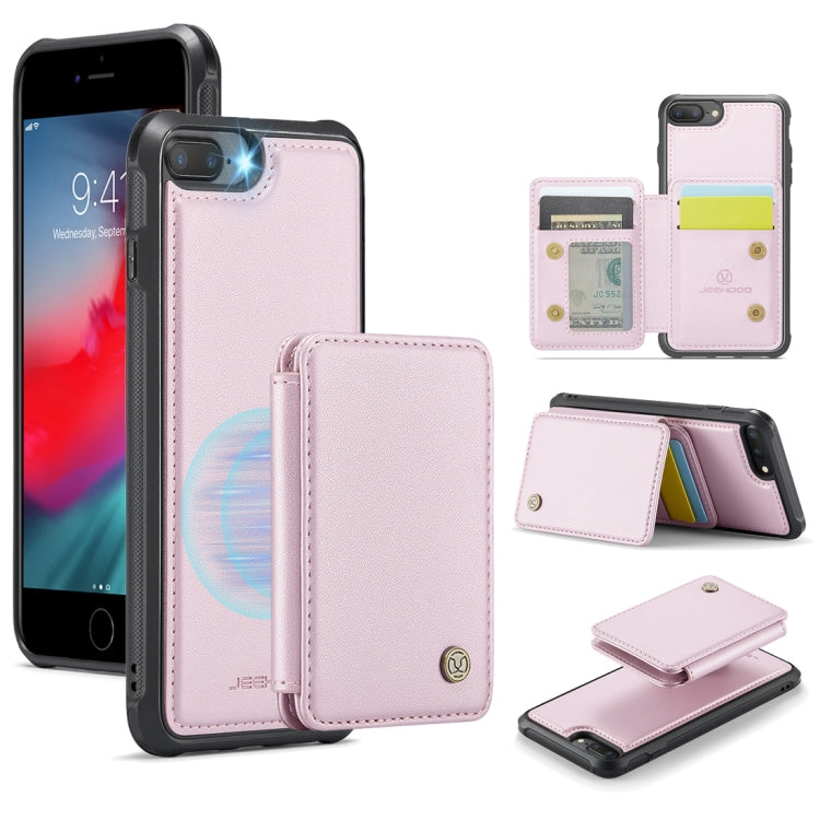 JEEHOOD J05 Business Magnetic Style RFID Leather Phone Case