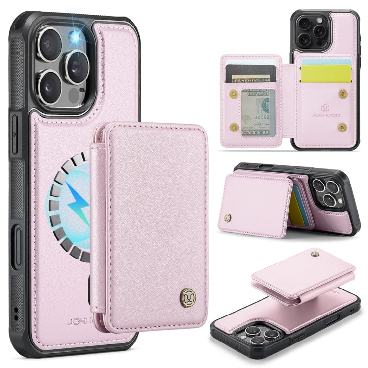 JEEHOOD J05 Business Magnetic Style RFID Leather Phone Case