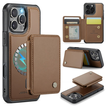 JEEHOOD J05 Business Magnetic Style RFID Leather Phone Case