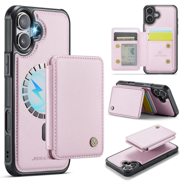 JEEHOOD J05 Business Magnetic Style RFID Leather Phone Case