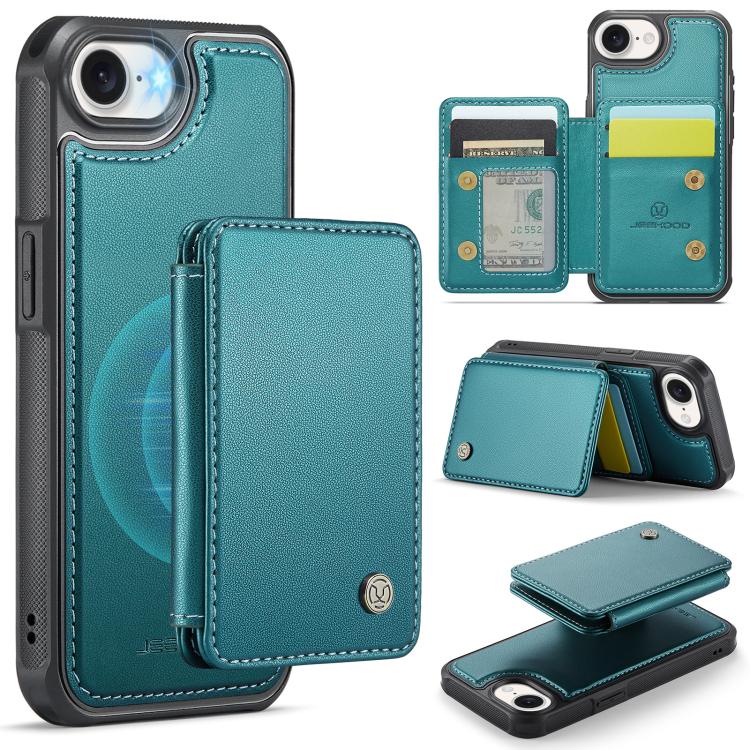 JEEHOOD J05 Business Magnetic Style RFID Leather Phone Case