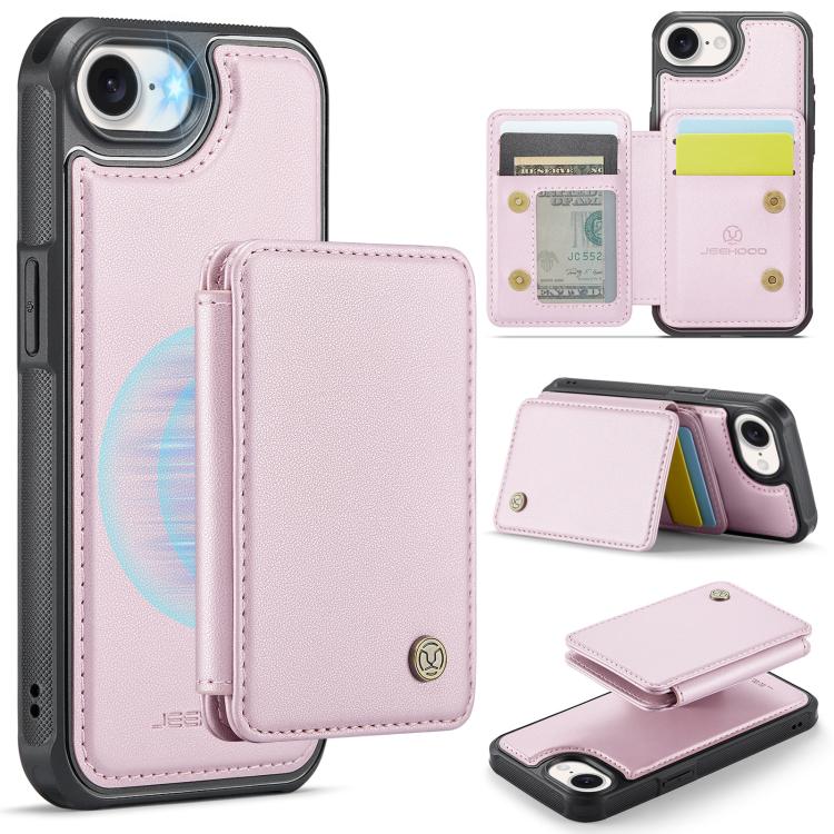 JEEHOOD J05 Business Magnetic Style RFID Leather Phone Case