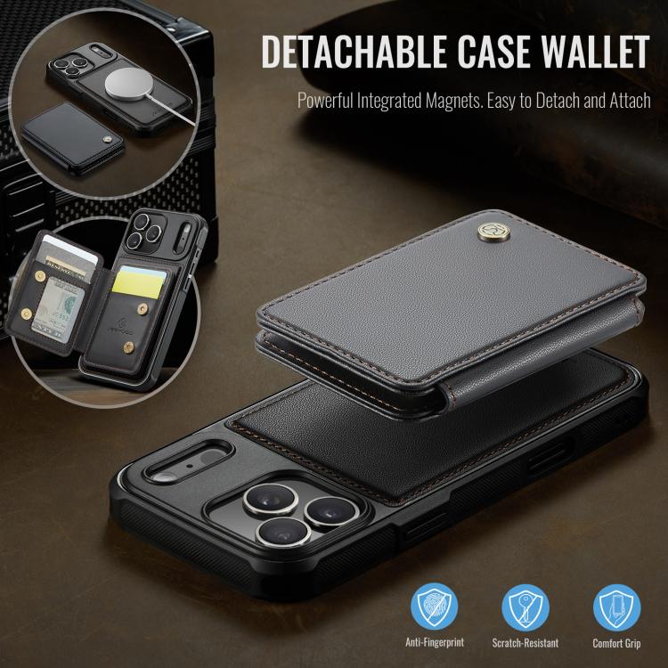 JEEHOOD J05 Business Magnetic Style RFID Leather Phone Case