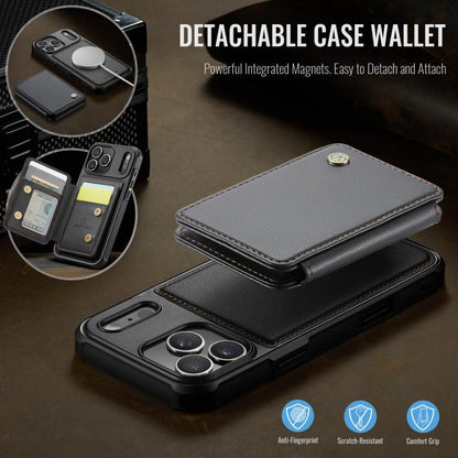 JEEHOOD J05 Business Magnetic Style RFID Leather Phone Case