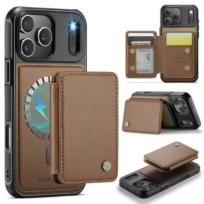 JEEHOOD J05 Business Magnetic Style RFID Leather Phone Case
