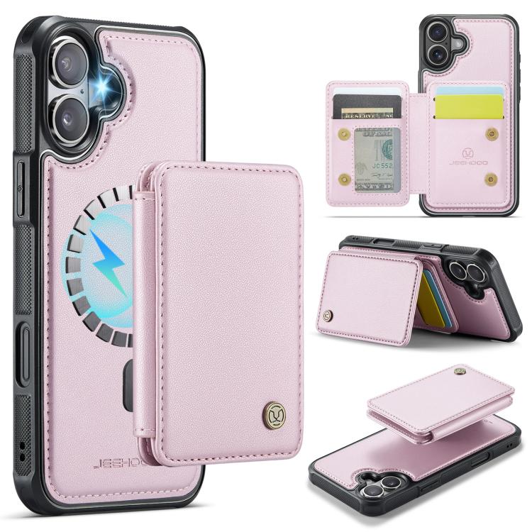 JEEHOOD J05 Business Magnetic Style RFID Leather Phone Case