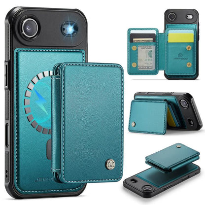JEEHOOD J05 Business Magnetic Style RFID Leather Phone Case