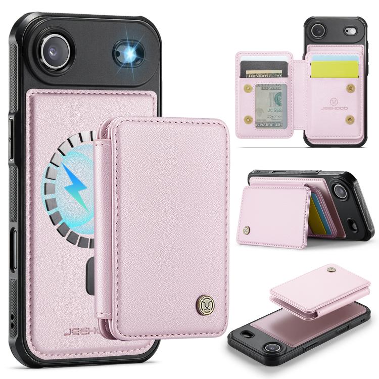 JEEHOOD J05 Business Magnetic Style RFID Leather Phone Case
