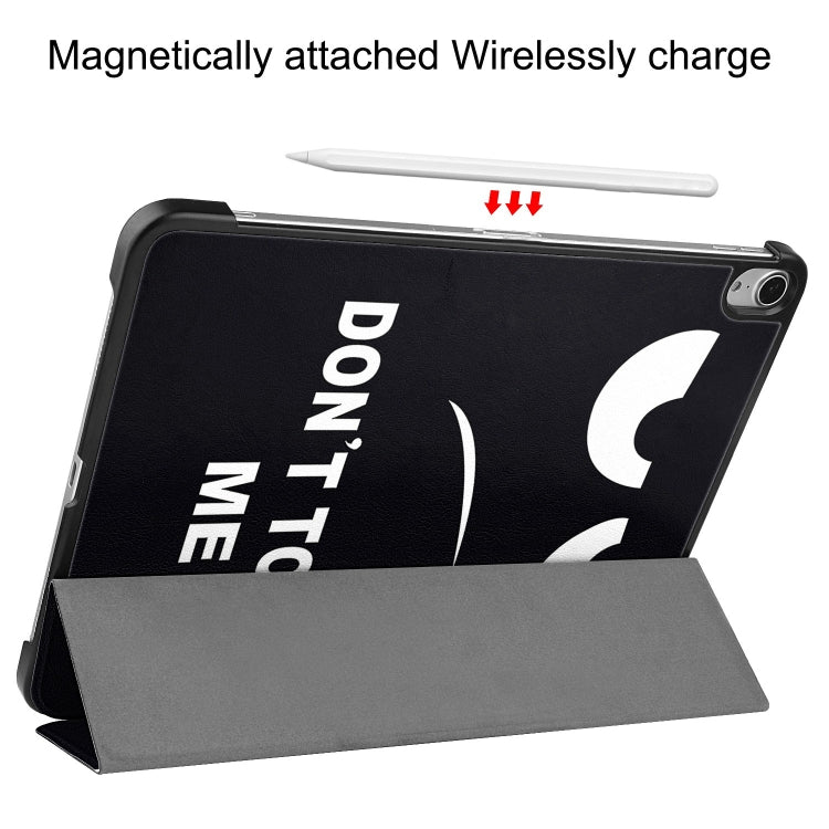 Custer Painted 3-Fold Holder Smart Leather Tablet Case, For iPad Air 13 2025 / 2024��������������...