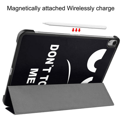 Custer Painted 3-Fold Holder Smart Leather Tablet Case, For iPad Air 13 2025 / 2024��������������...