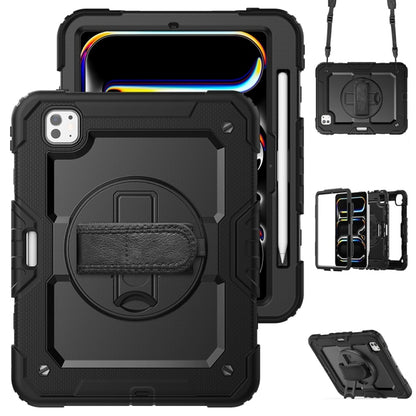 Silicone Hybrid PC Tablet Protective Case, For iPad Air 11 2024 / Air 11 2025��������������������...