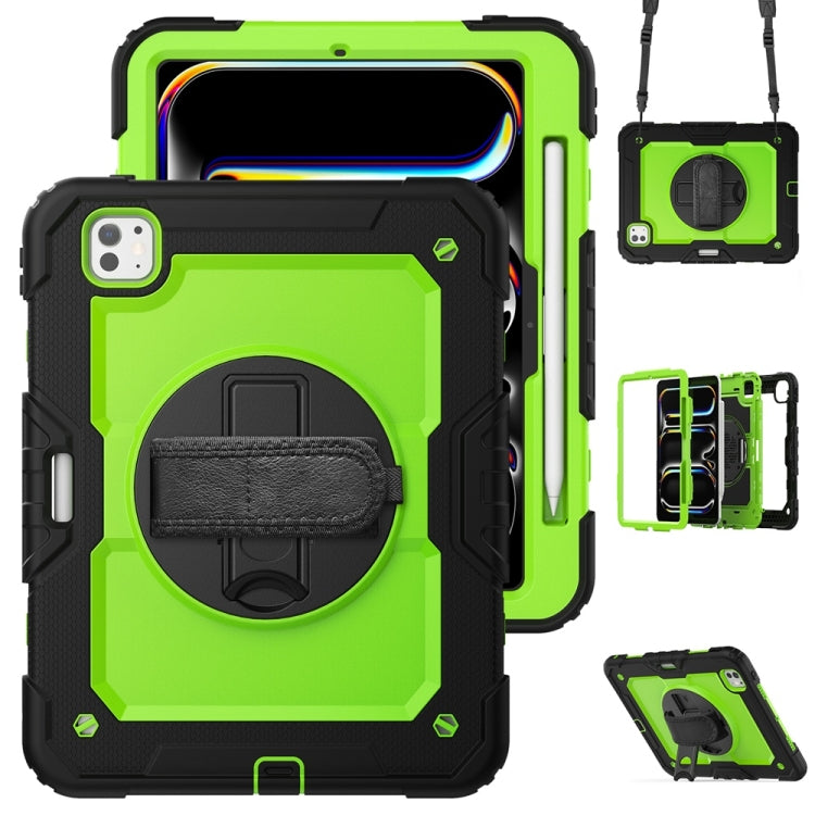 Silicone Hybrid PC Tablet Protective Case, For iPad Air 11 2024 / Air 11 2025��������������������...