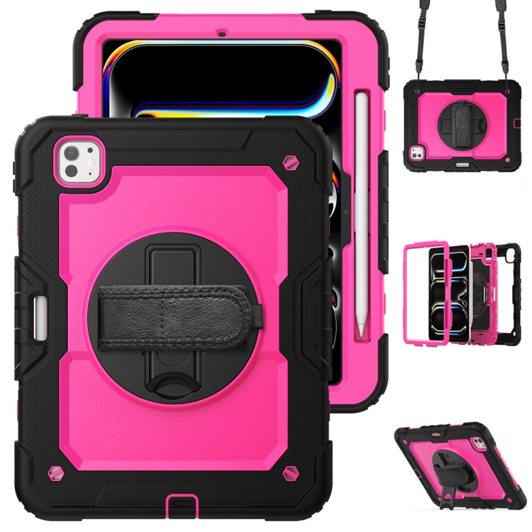 Silicone Hybrid PC Tablet Protective Case, For iPad Air 11 2024 / Air 11 2025��������������������...
