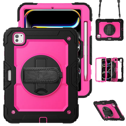 Silicone Hybrid PC Tablet Protective Case, For iPad Air 11 2024 / Air 11 2025��������������������...