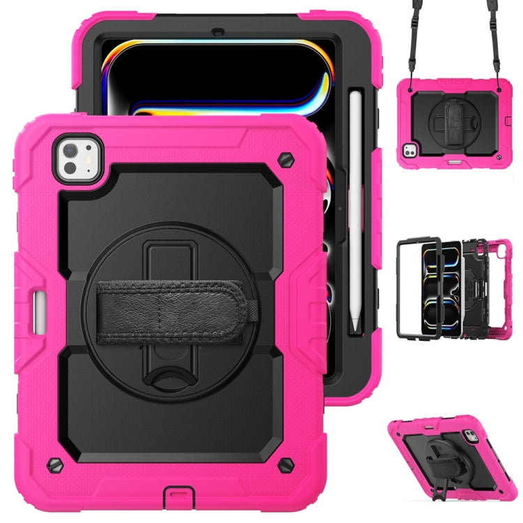 Silicone Hybrid PC Tablet Protective Case, For iPad Air 11 2024 / Air 11 2025��������������������...