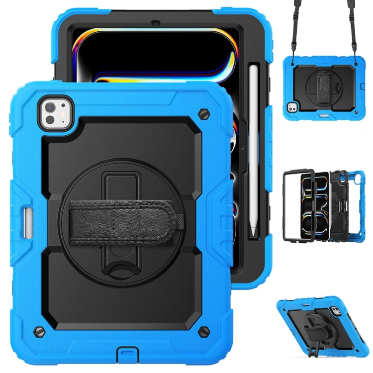 Silicone Hybrid PC Tablet Protective Case, For iPad Air 11 2024 / Air 11 2025��������������������...