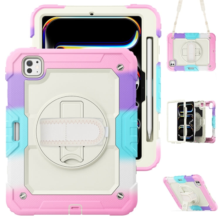 Silicone Hybrid PC Tablet Protective Case, For iPad Air 11 2024 / Air 11 2025��������������������...