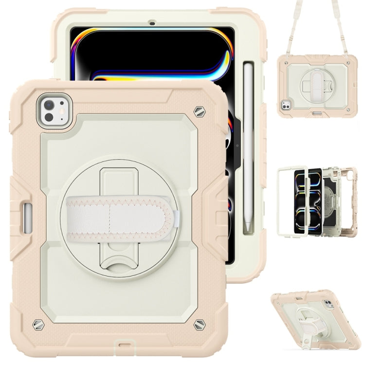 Silicone Hybrid PC Tablet Protective Case, For iPad Air 11 2024 / Air 11 2025��������������������...