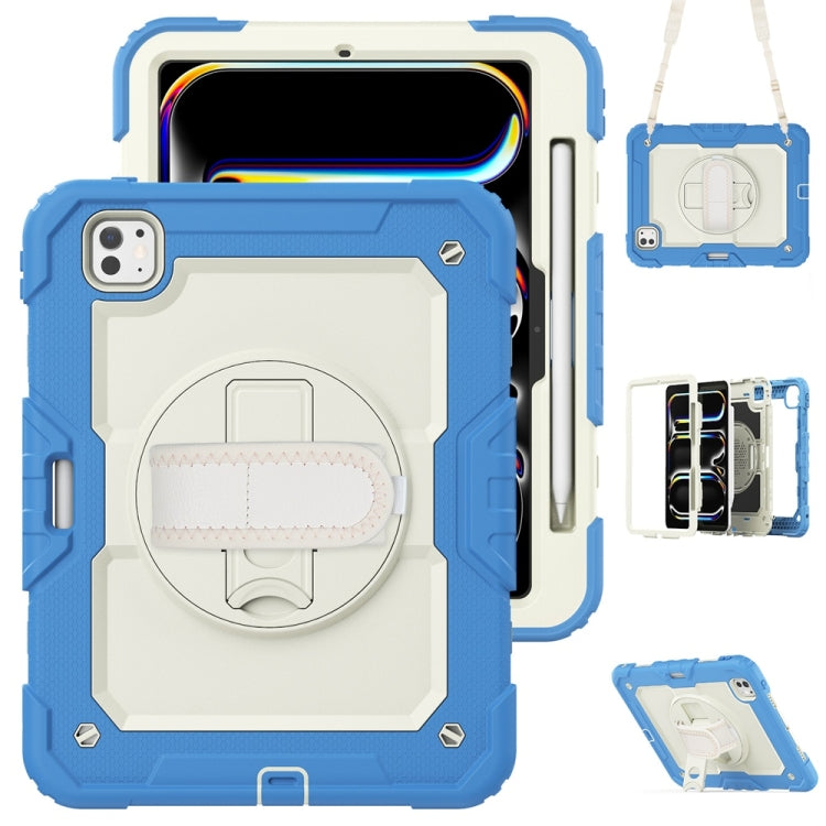 Silicone Hybrid PC Tablet Protective Case, For iPad Air 11 2024 / Air 11 2025��������������������...