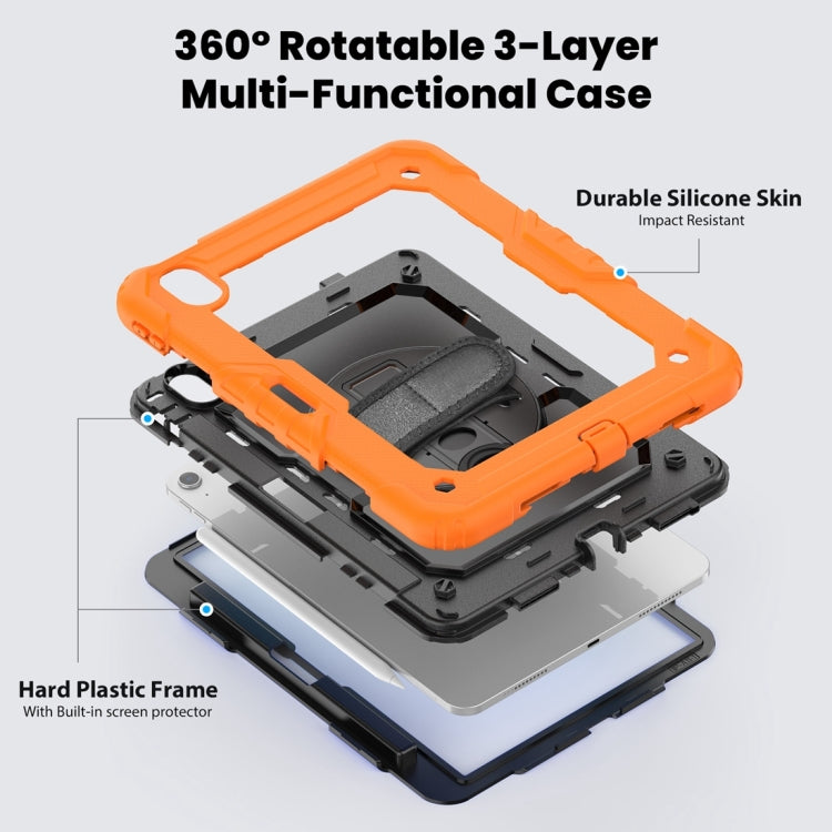 Silicone Hybrid PC Tablet Protective Case, For iPad Air 11 2024 / Air 11 2025��������������������...