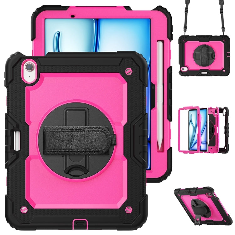 Silicone Hybrid PC Tablet Protective Case, For iPad Air 11 2024 / Air 11 2025��������������������...