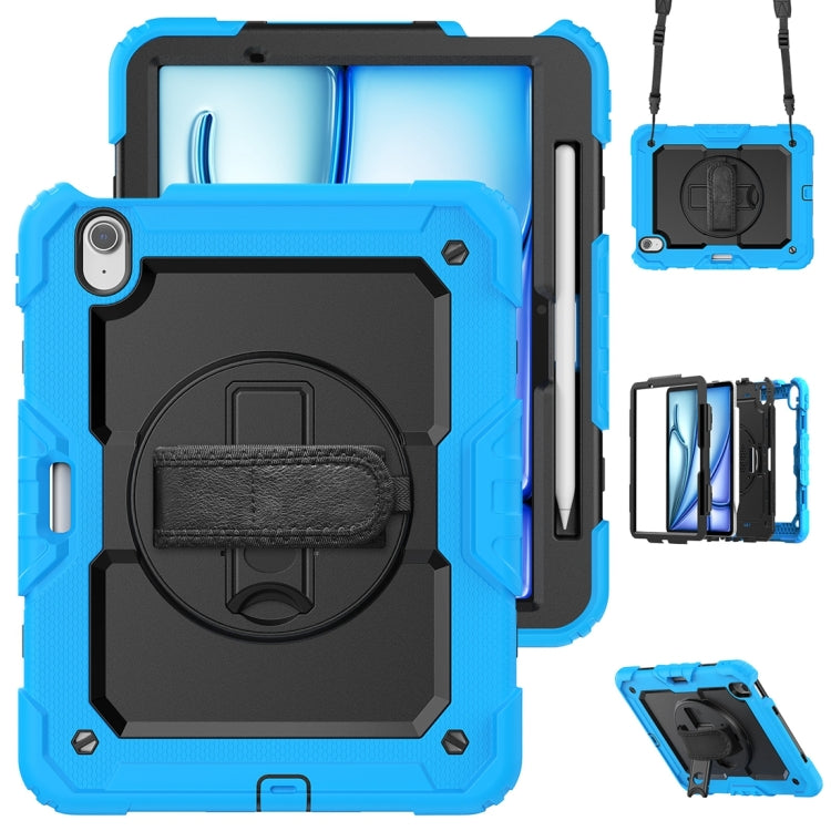 Silicone Hybrid PC Tablet Protective Case, For iPad Air 11 2024 / Air 11 2025��������������������...