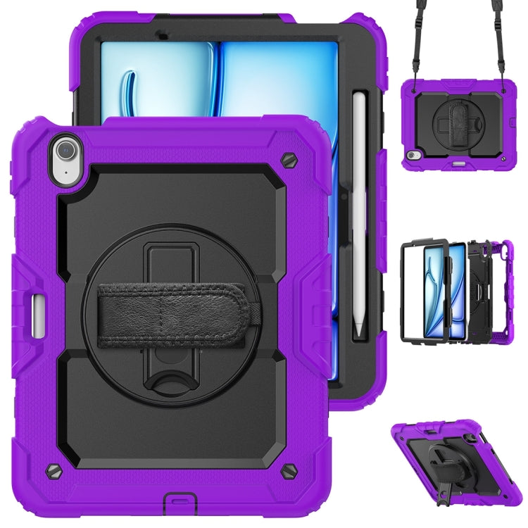 Silicone Hybrid PC Tablet Protective Case, For iPad Air 11 2024 / Air 11 2025��������������������...