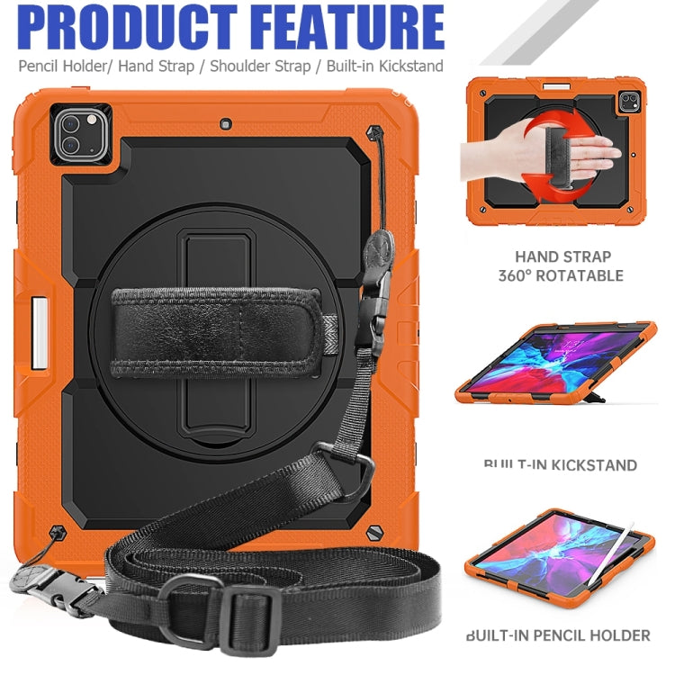 Lucky Wheel Grip Silicone Hybrid PC Tablet Case with Shoulder Strap